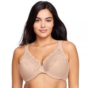 💝3/$20 Glamorise full figure wonder wire 36DD bra